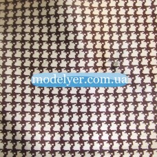 Ткань Атлас королевский принт